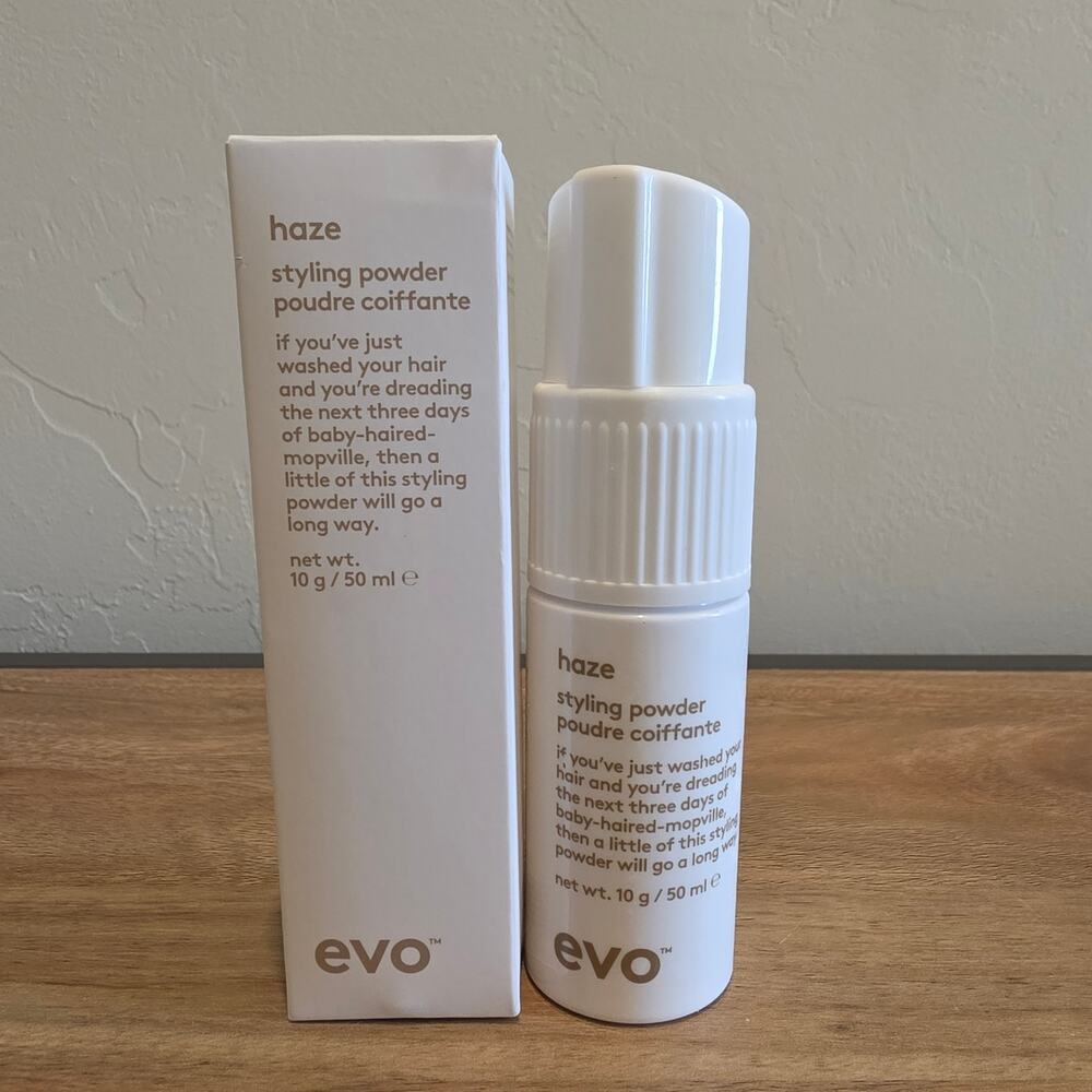 EVO Haze Styling Powder 10g 50ml Volumizing Matte Texture Root Lift NEW